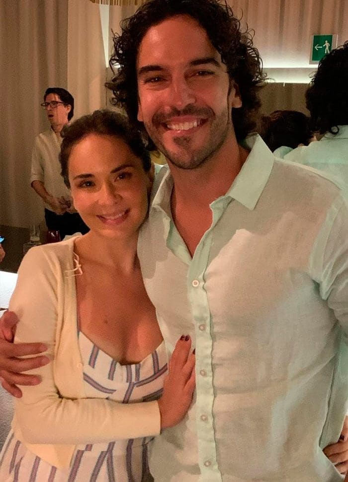 Adriana Louvier y Carlos Augusto Salas