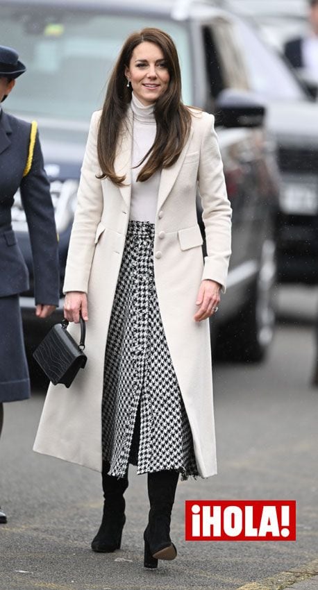 Kate Middleton estrena en 2023 una falda de Zara de 2019