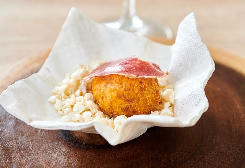 Paso a paso: Croquetas de jamón de restaurante Cañitas Maite