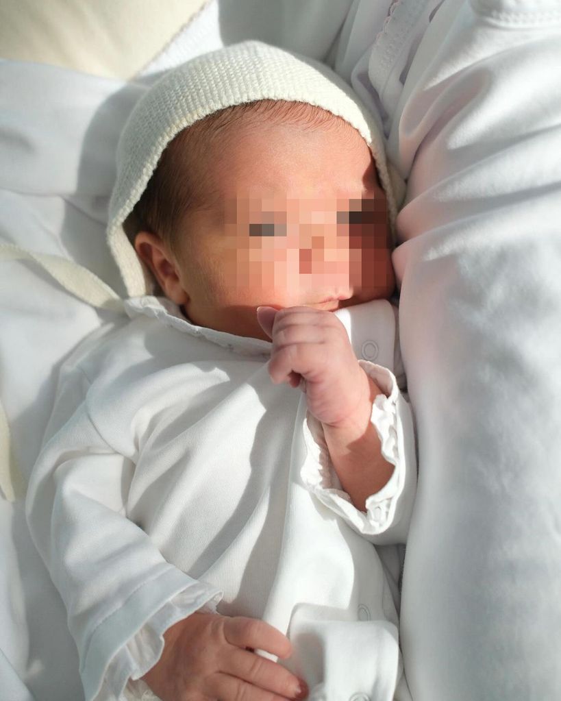 Olivia, hija de Sergio Kun Agüero, septiembre 2024