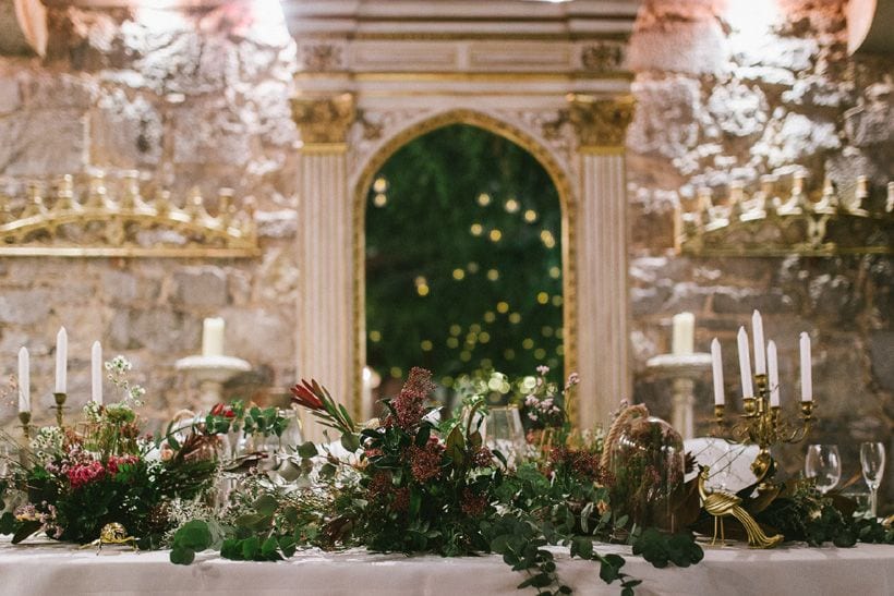 Decoración en bodas de otoño