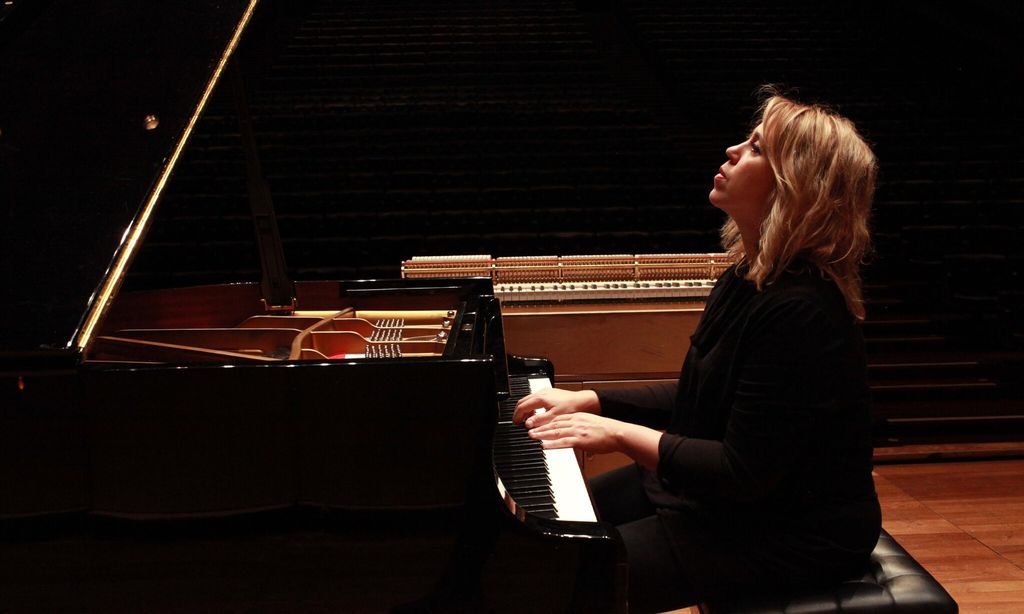 Venezuelan Pianist Gabriela Montero Performs At Queen Elizabeth Hall In London