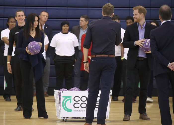 Los Duques de Sussex, en los premios Coach Core