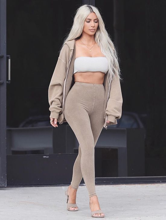 El truco de Kim Kardashian para ir al gimnasio