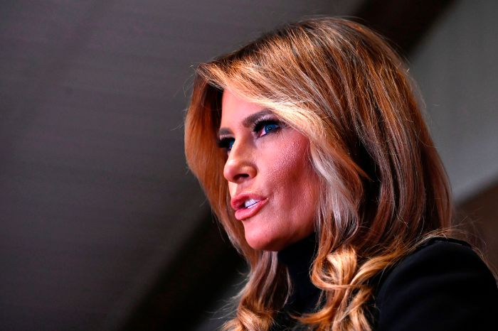 hablando-melania-getty