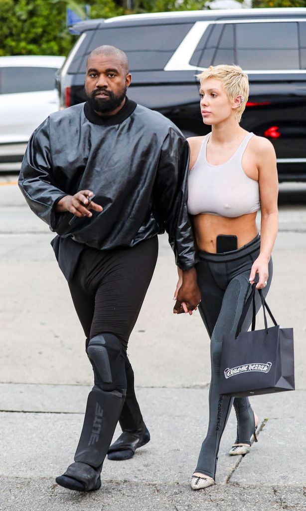 Kanye West and Bianca Censori