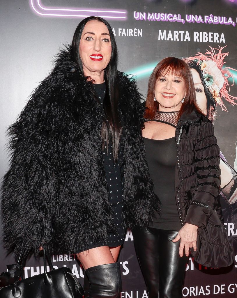 Loles León y Rossy de Palma en el estreno de 'Gypsy' en Madrid