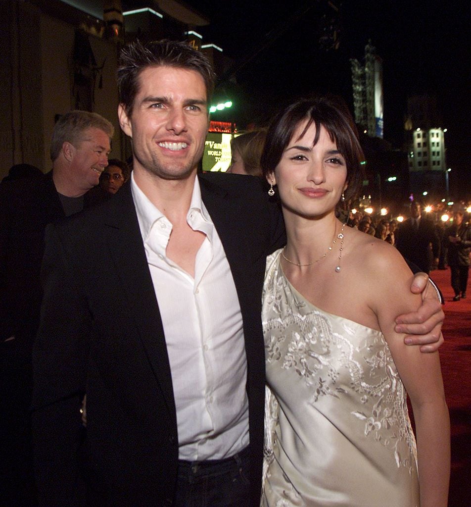 Tom Cruise y Penélope Cruz en el estreno de 'Vanilla Sky' , en Los Ángeles en 2001