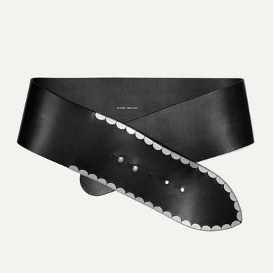 diune embellished leather waist belt de isabel marant