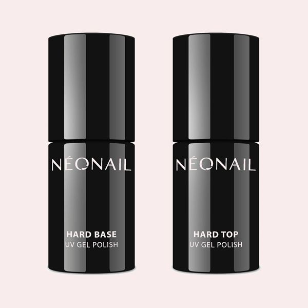 NEONAIL Hard Base y Hard Top Set Pintauñas Semipermanentes