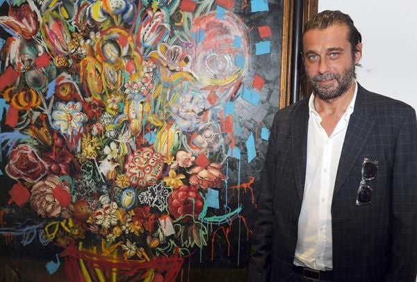 Jordi Mollá comenzó a pintar como un antídoto contra la soledad durante un rodaje en París hace más de veinte años
