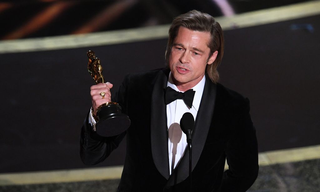 Brad Pitt y su Oscar por Once Upon The Time