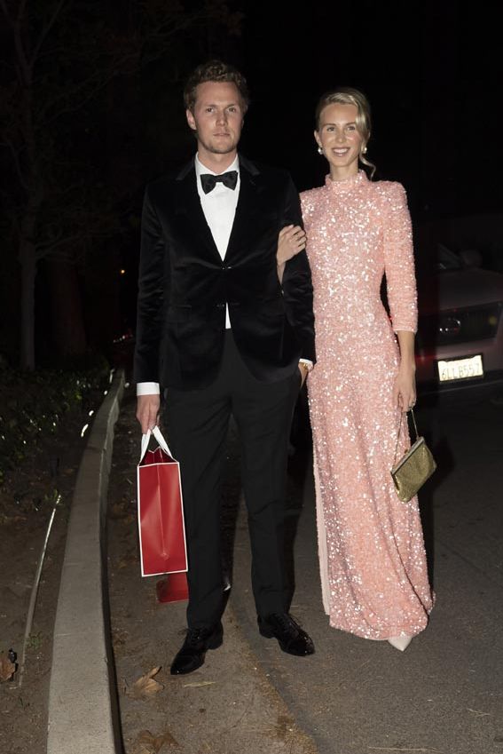 Barron Hilton y su mujer Tessa Gräfin