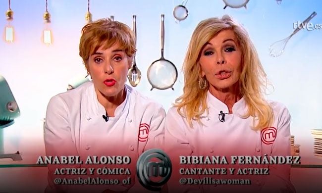 Anabel Alonso y Bibiana Fernández