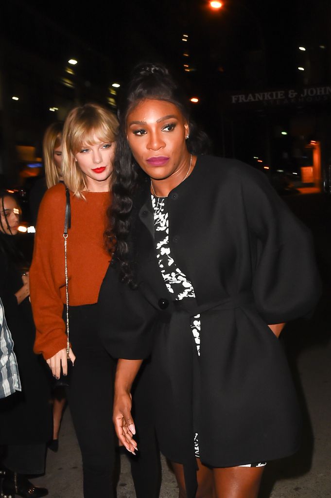 Serena Williams ha mostrado su apoyo a Taylor Swift