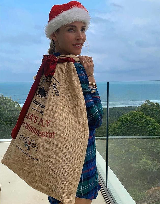 Elsa Pataky carga pilas en Nueva Zelanda para su nueva misión: ayudante de Papá Noel