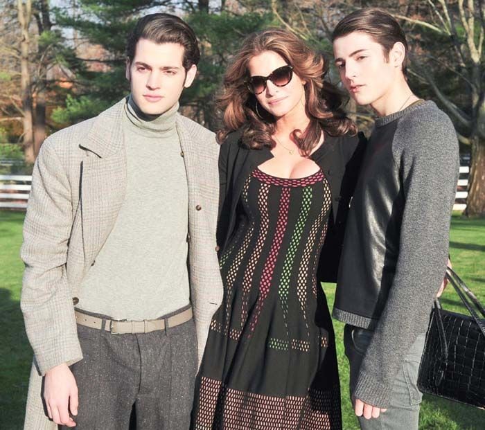 Stephanie Seymour y Harry Brant