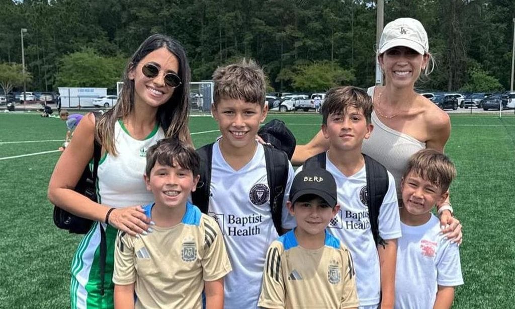 Antonela Roccuzzo y Sofía Balbi