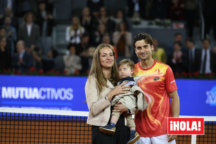 David Ferrer y Marta Tornel