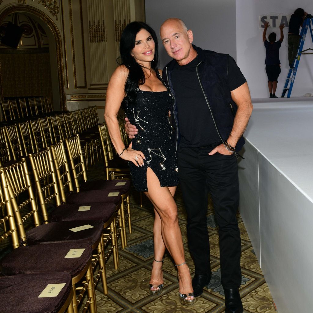 Lauren Sanchez y Jeff Bezos