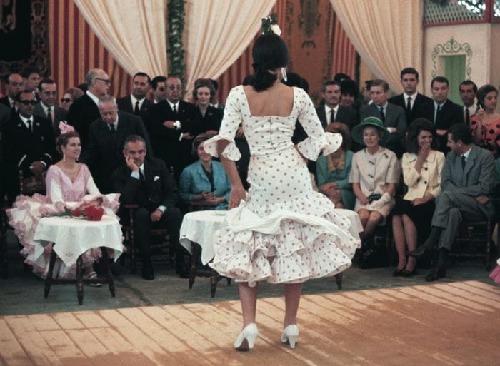 Jacqueline Kennedy en la Feria de Abril