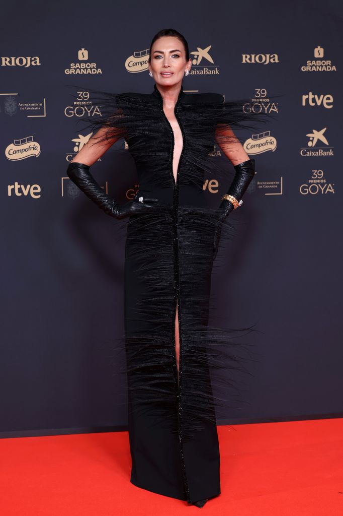 Nievs Álvarez en los premios Goya 2025