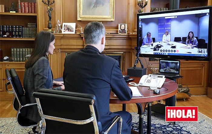 Reyes Felipe y Letizia