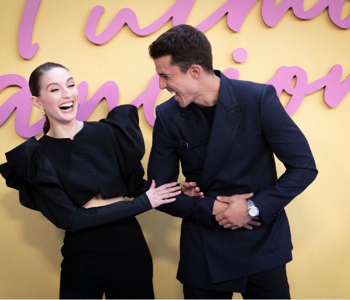 María y Álex en el estreno de 'Fuimos canciones'