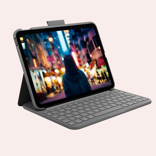 EL MEJOR PARA iPAD (10ª generación): Logitech Slim Folio 