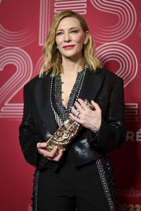 Cate Blanchet triunfa en los premios César tras su paso por los Goya 