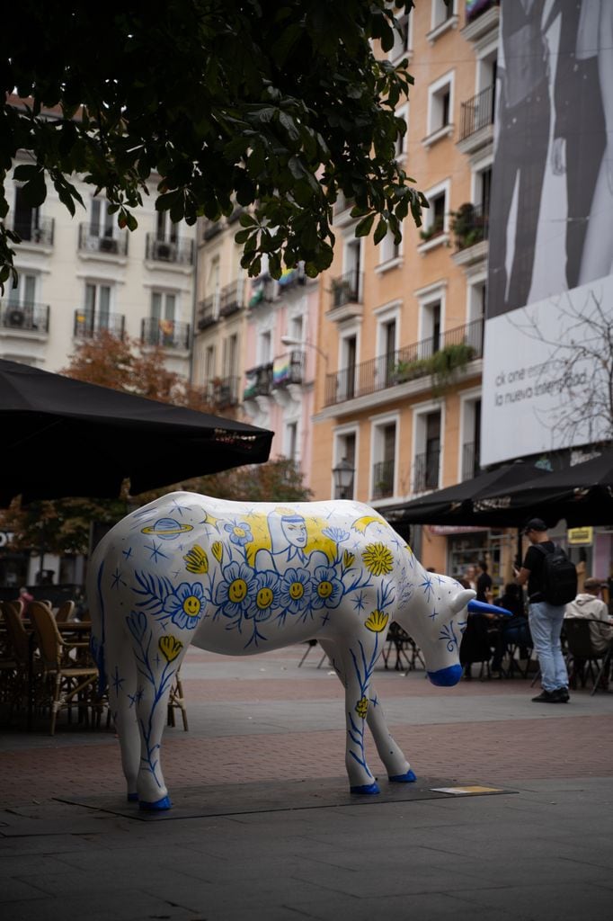 The Madrid Cow Gallery exhibition arrives in the capital, the best fusion between art and nature