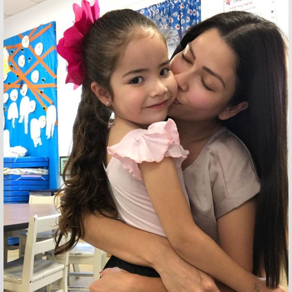 Ana Patricia Gámez y su hija Giulietta