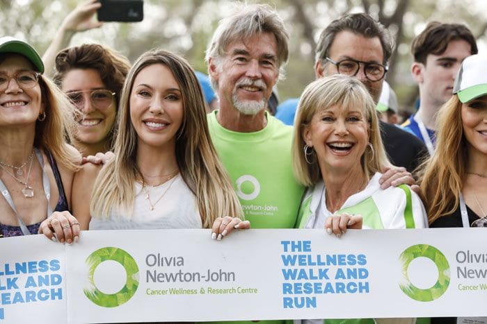 Chloe Lattanzi junto a su madre la fallecida Olivia Newton-John