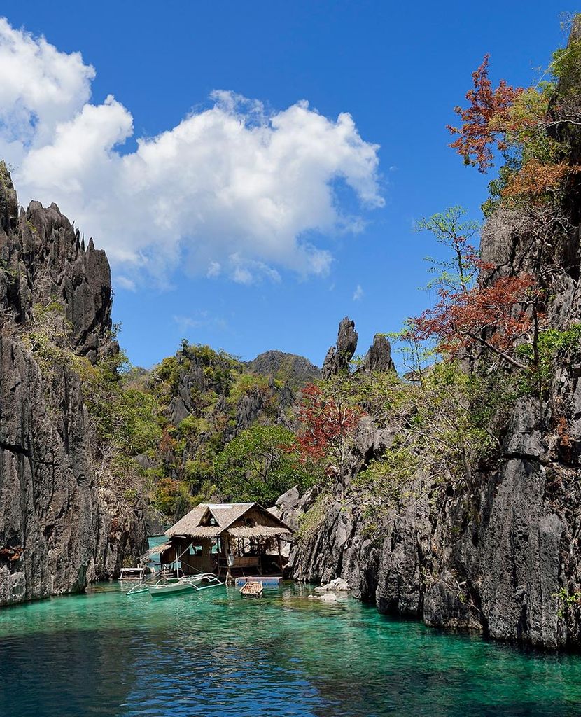 Casas y playas de ensueño en la isla de Coron