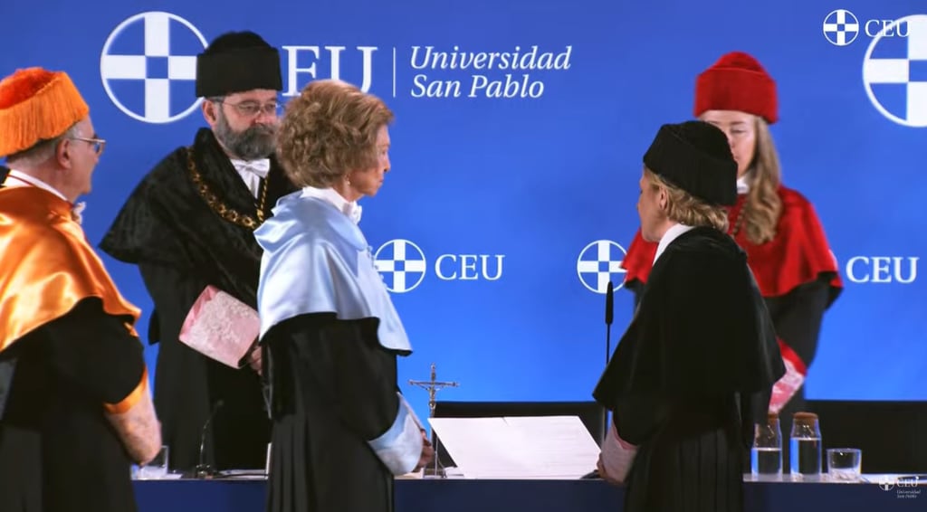 La reina Sofía, Doctora Honoris Causa por la Universidad CEU San Pablo: un reconocimiento a toda una vida de servicio