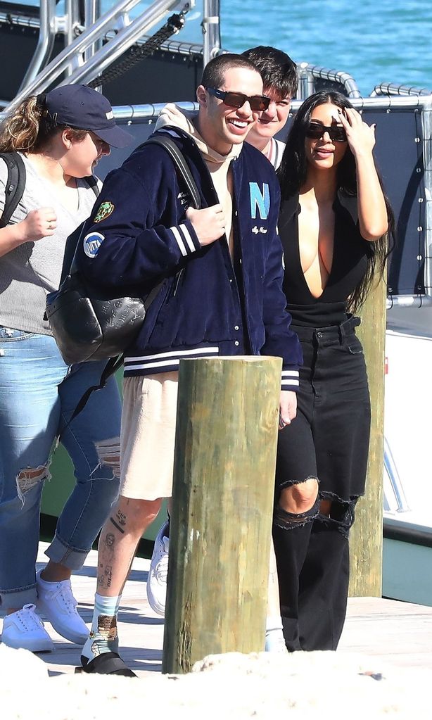 Kim Kardashian y Pete Davidson