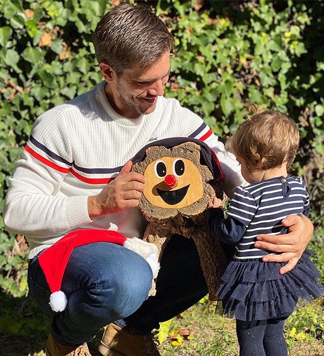 Natalia Sánchez y Marc Clotet celebran su primera (y última) Navidad siendo tres en casa