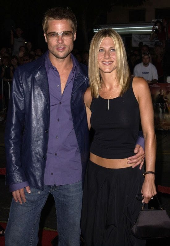 Jennifer Aniston y Brad Pitt