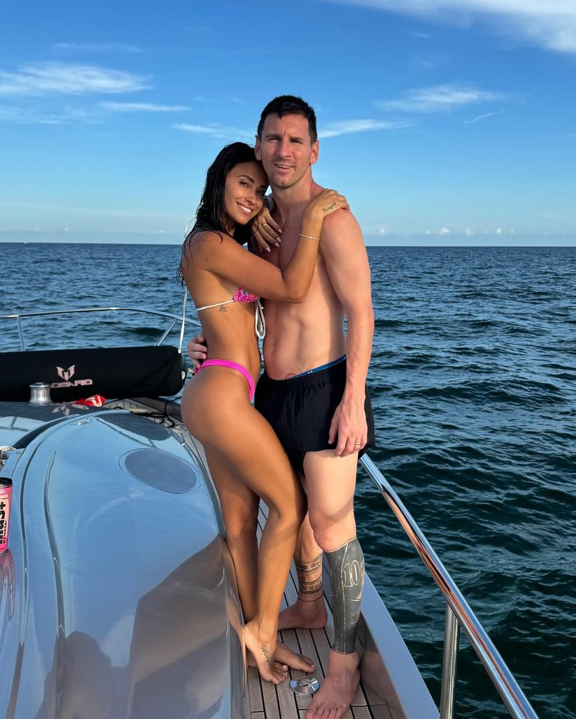 Felices y enamorados, Antonela y Messi presumieron sus cuerpazos de verano. 