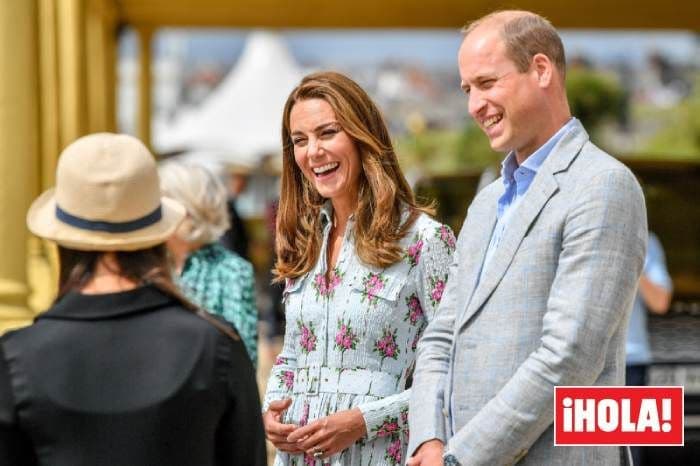 Los duques de Cambridge en una visita oficial