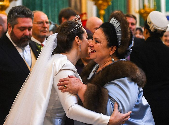 De los duques de Anjou a Simeón de Bulgaria: la gran cita 'royal' en la boda de Jorge de Rusia