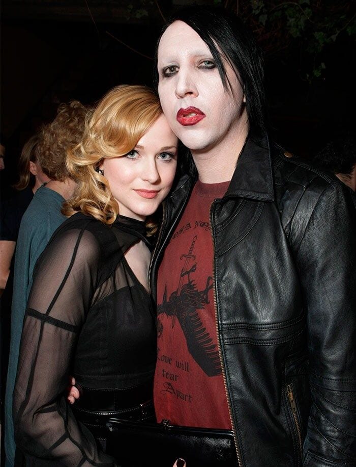 Marilyn Manson y Evan Rachel Wood