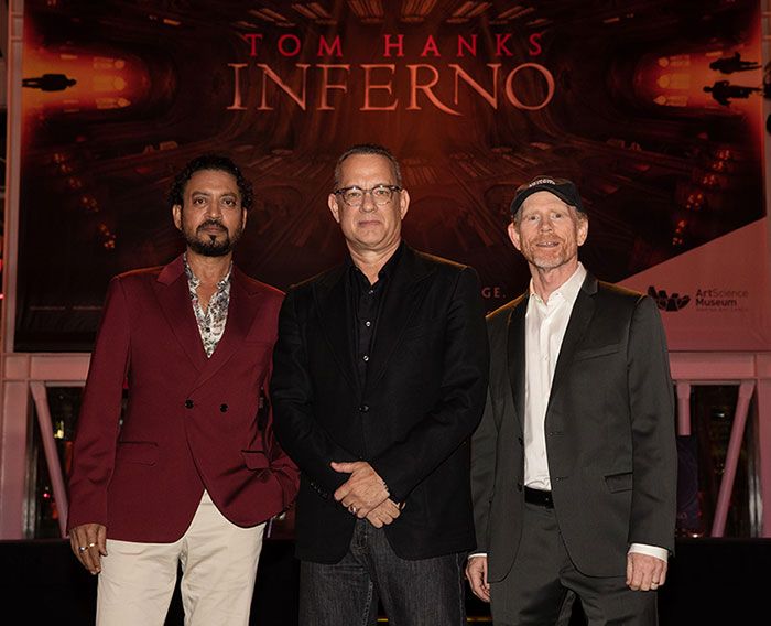 Irrfan Khan junto a Tom Hanks en 'Inferno'