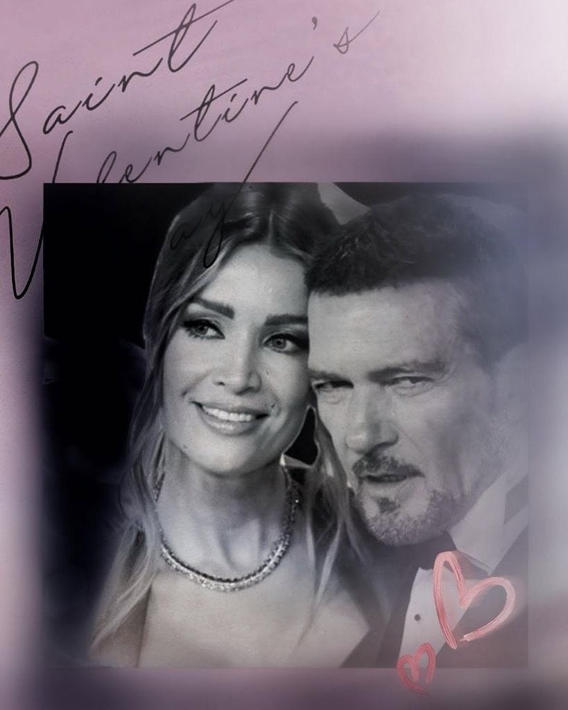 Antonio Banderas y su novia Nicole