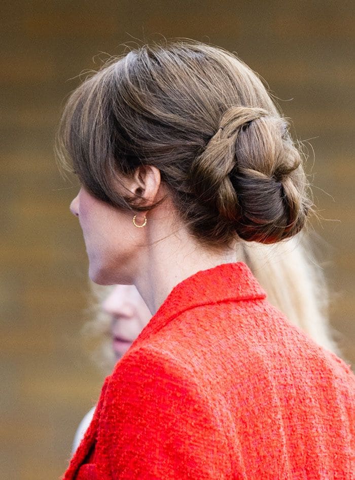 Kate Middleton chaqueta roja de Zara