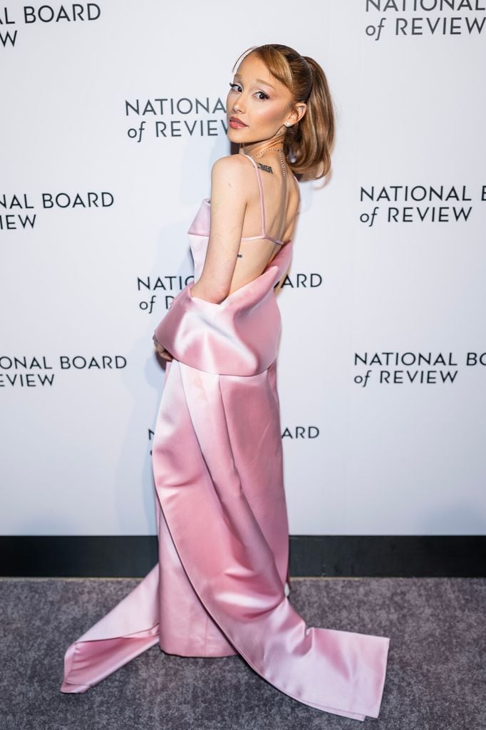 Ariana Grande asiste a la Gala Anual de Premios de la National Board of Review en Cipriani 42nd Street el 7 de enero de 2025 en Nueva York.