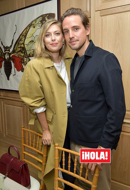 Maria Sharapova y Alexander Gilkes 