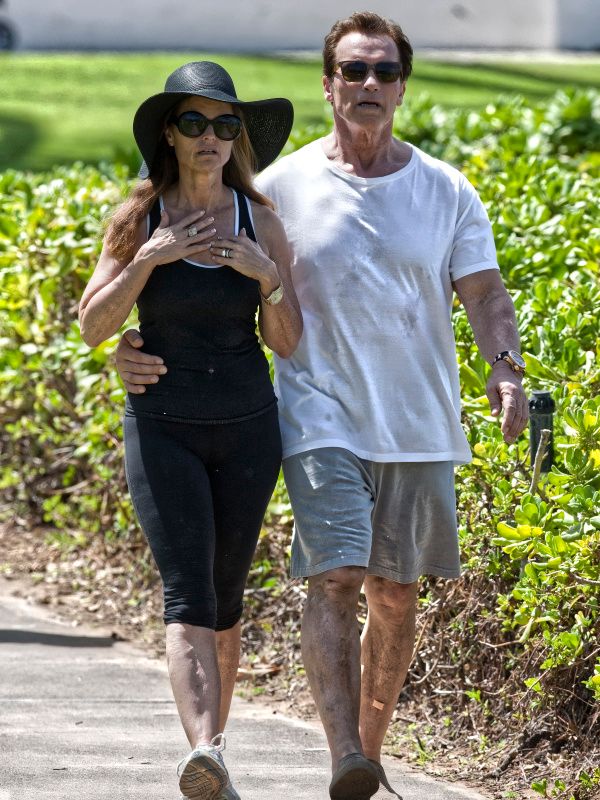 Arnold Schwarzenegger y Maria Shriver