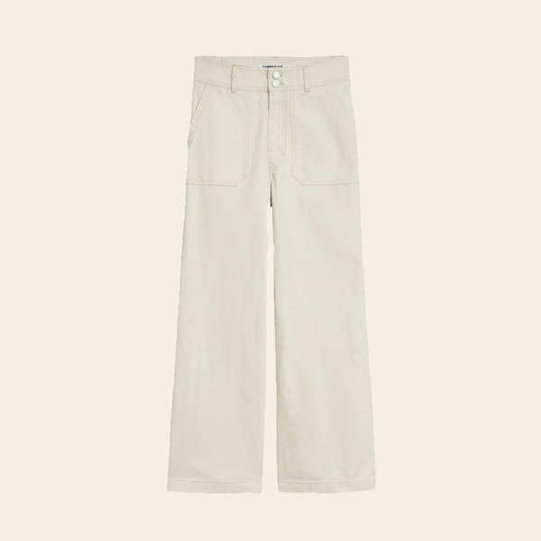 pantalones cropped flare tommy hilfiger