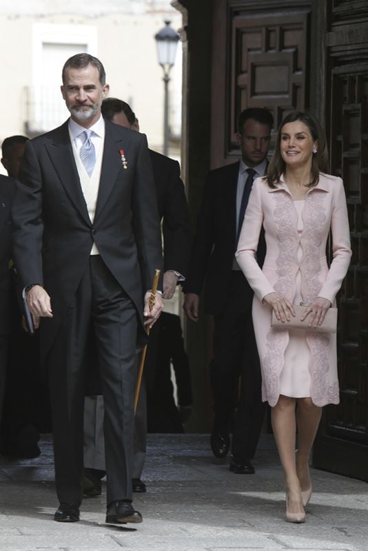 Los Reyes en la entrega del Premio Cervantes